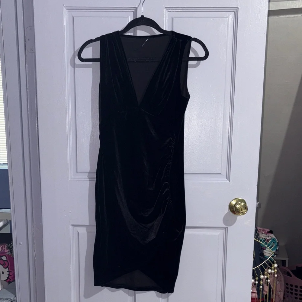 Black Velvet Dress